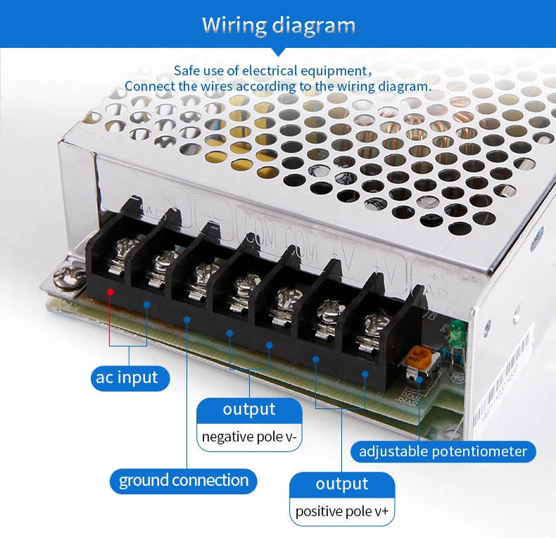 Factory Sale S-145-12 LED SMPS 250W AC to DC 12V 24V 10A 20A Switching Power Supply