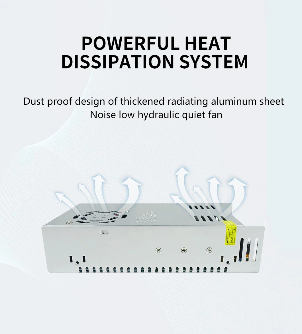 LED DC 36V 10A 360W Switching Power Supply for LED Lighting