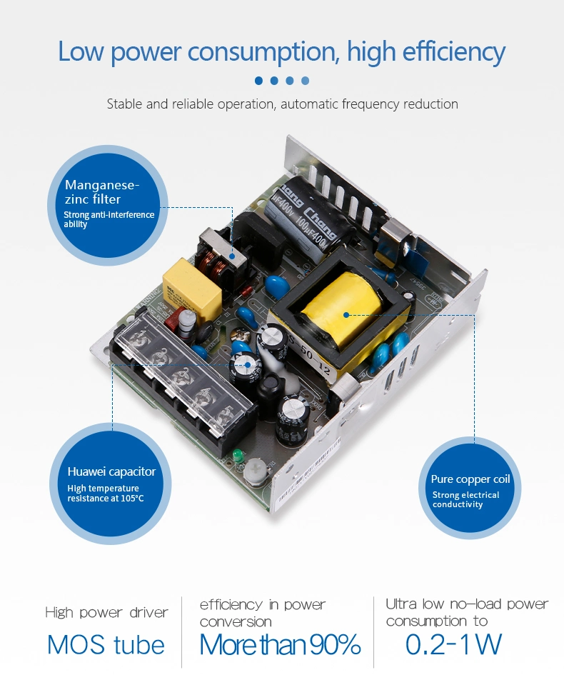 SMPS 36V 1.45A DC Power Supply 50W