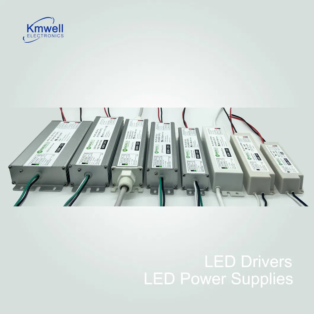 Single Output AC to DC DC Output Plastic Enclosure 20W 24V LED Drivers for Commercial Sign Industry Outdoor LED Lighting