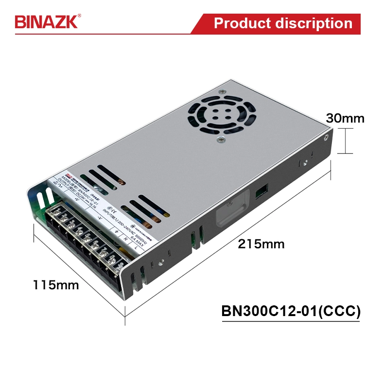Bina AC DC Single Output Industrial Switching Power Supply for 3D Printer