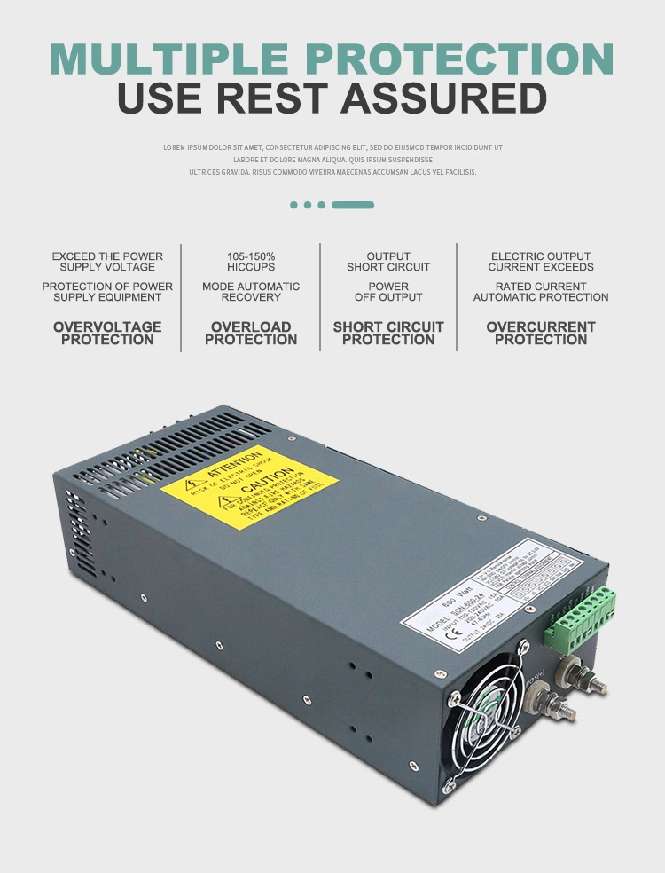 Scn-600 Series SMPS ATX Single Output Switching Power Supply