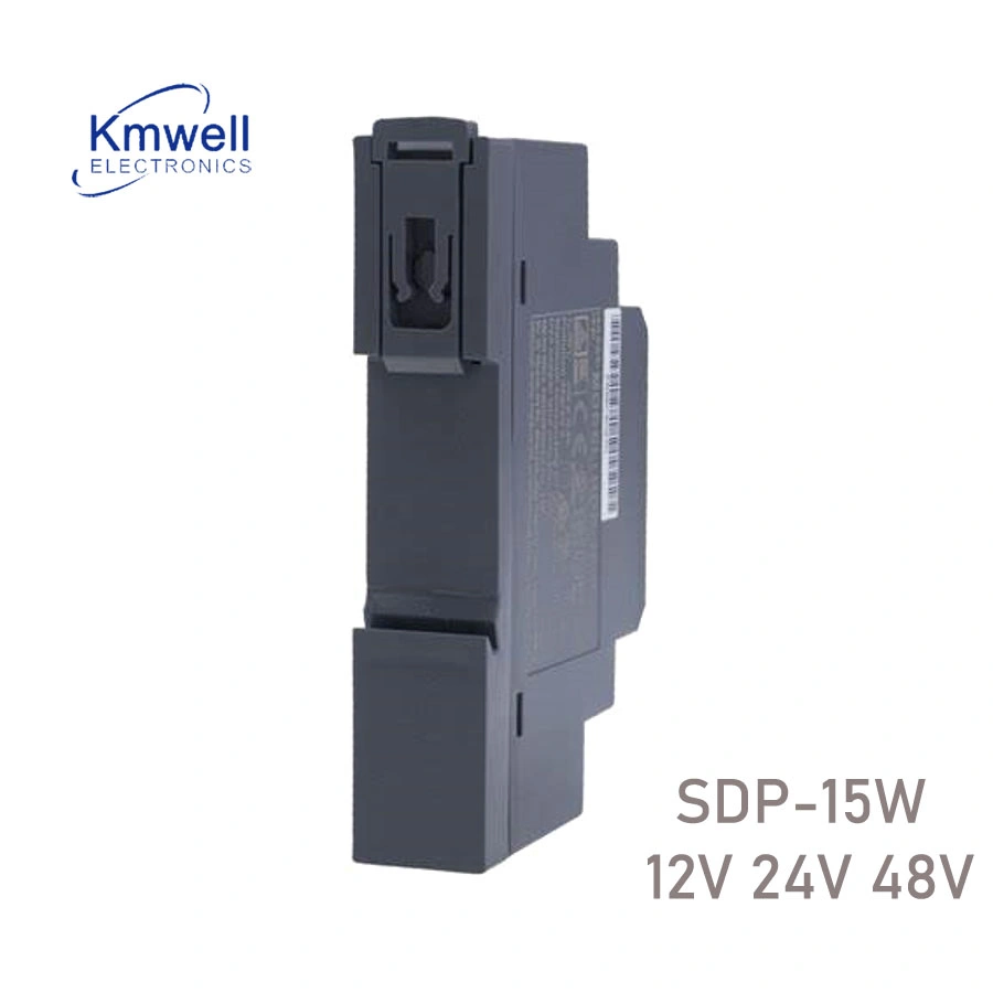 Sdp-15W Series Single Output 12V 24V 48V DIN Rail Power Supply with 3 Years Warranty