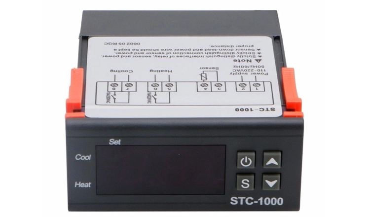 Stc-1000 Intelligent Digital Display Temperature Controller Refrigerator Cabinet Temperature Control