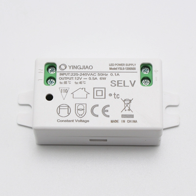 Ce Constant Voltage 6W LED Driver/LED Bulb Driver