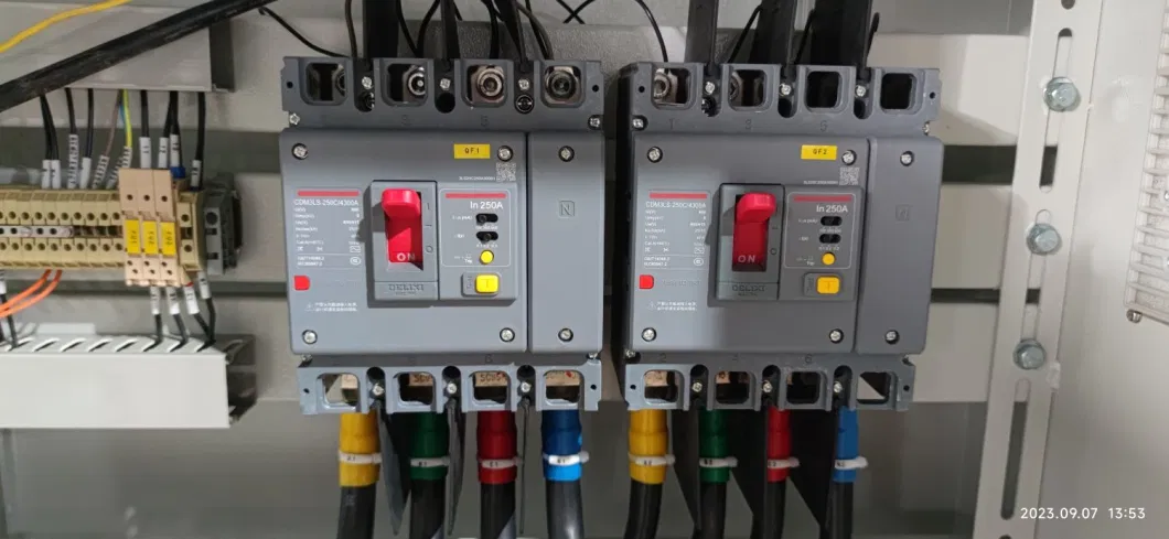 55kw Generator Control Panel ATS Dual Power Switching