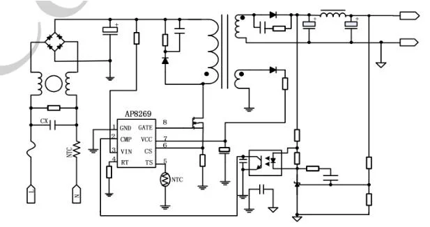 AP8269 Current Mode PWM Controller Adapter&Charger Power Control IC