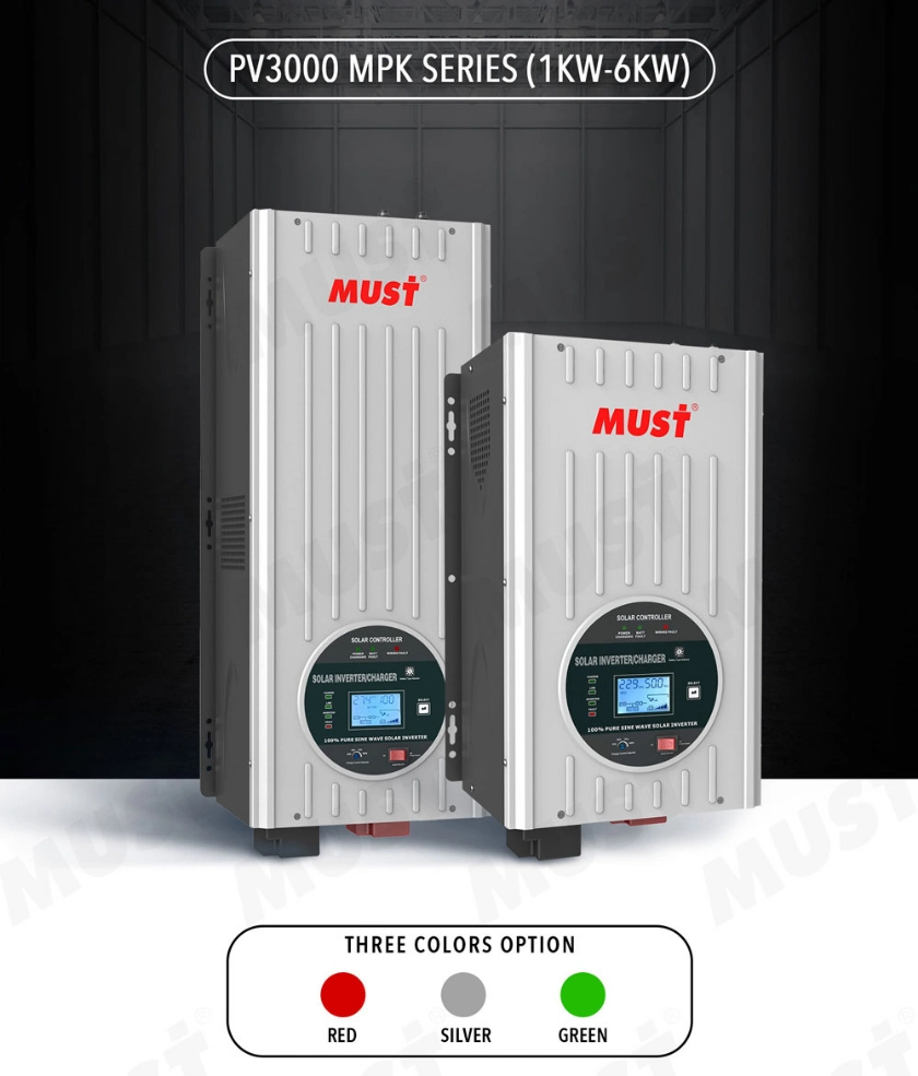 Must Solar Inverter 1000 Watts 1kw Solar Power System