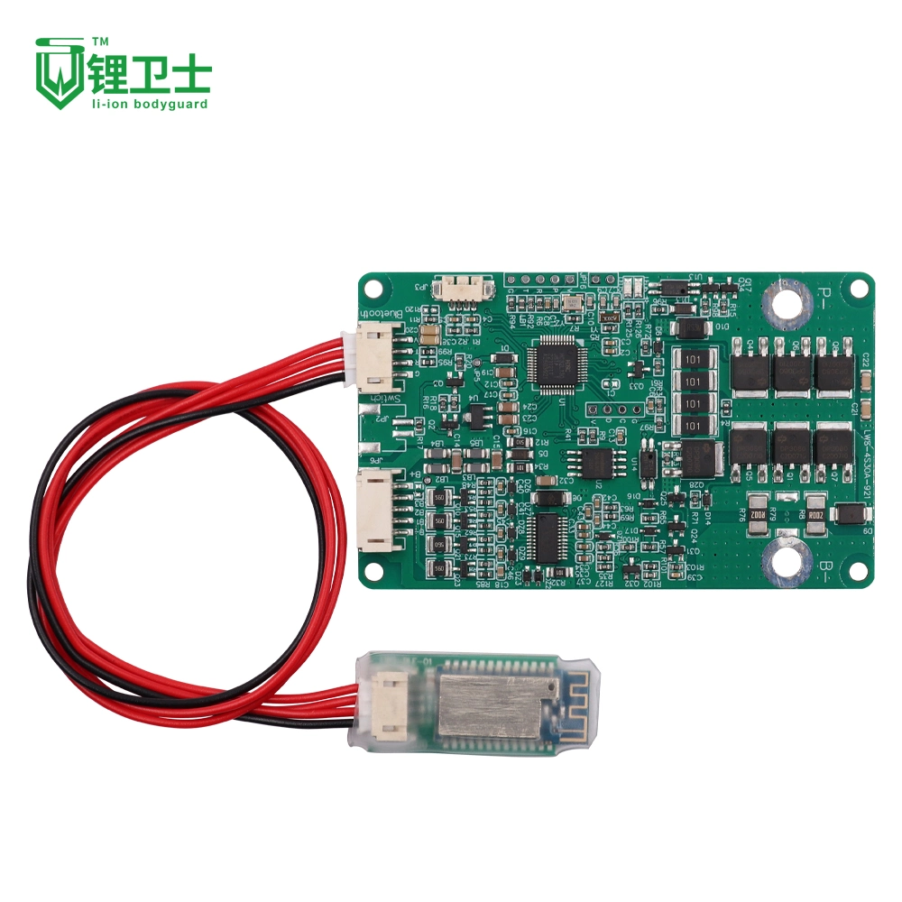 Smart 3s 4s 10A 20A 30A 12V 14.4V BMS PCB PCBA with APP Support and Bluetooth