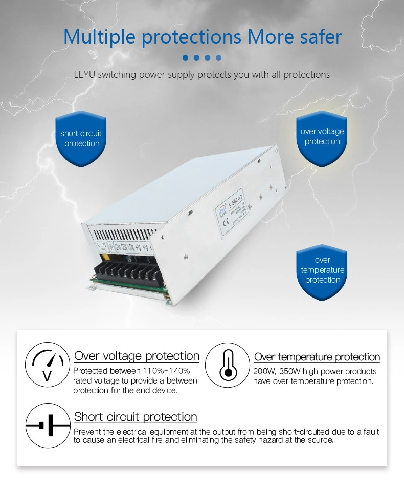 High Quality 500W Single Output SMPS 13.5V 36A Power Transformer