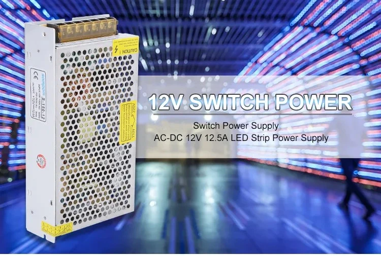 Hot Sale Power Supply/12 V Power Supply AC 230 V to DC 12 V 15 a 180 W Output Power