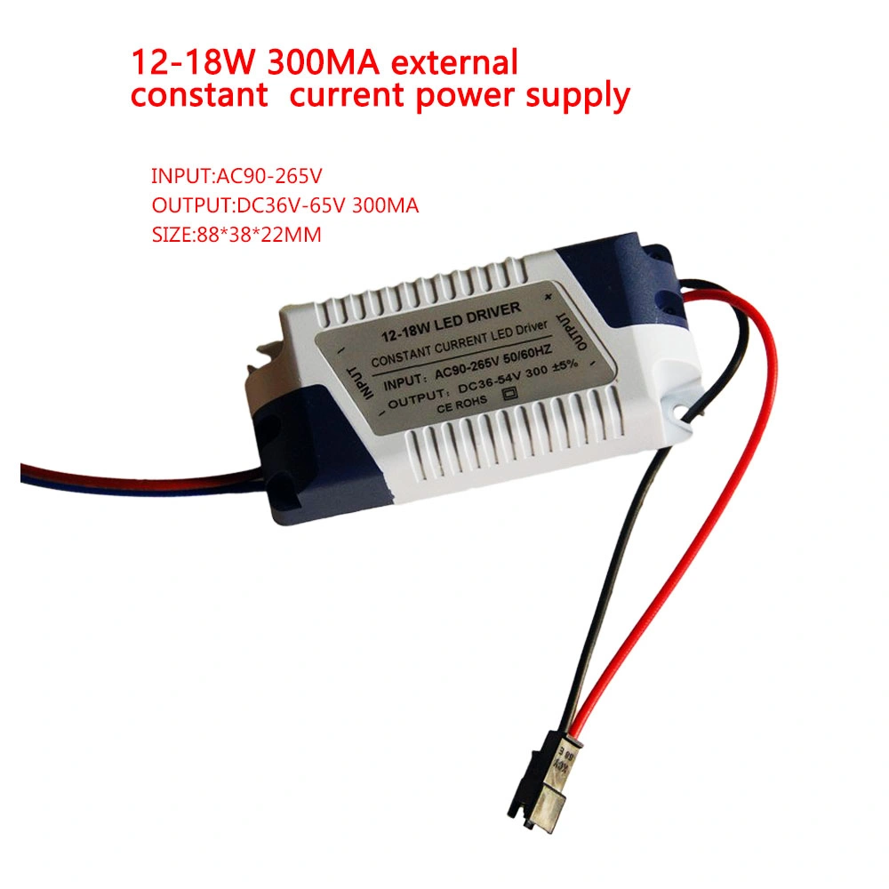 Djyoke Wholesale in China External Constant Current LED Driver12-18W 240-300mA for Panel Lights Ceiling Lights Downlights 07
