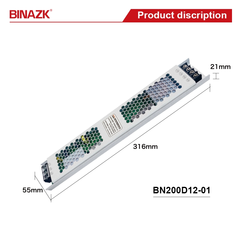Bina 240V to 12V Transformer LED Power Supply Box for LED Strips