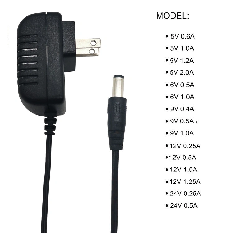 12V 1000mA Switching Power Supply 12V 1A AC/DC Power Adapter for CE UL Kc FCC