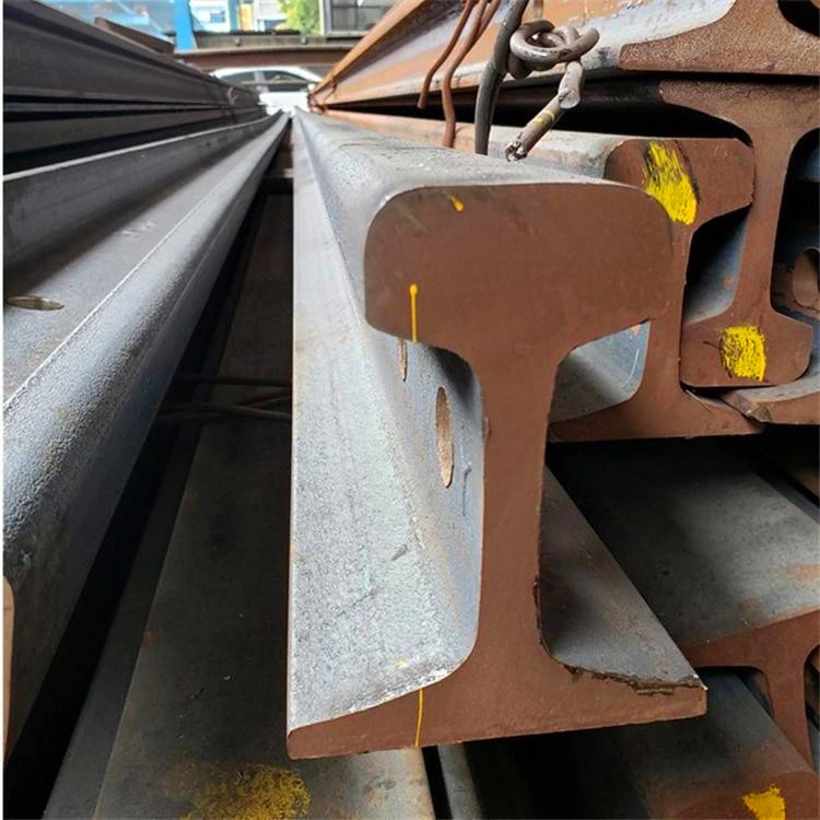 Wholesale High Quality 100 BS R 24 Asce 30 43 Kg M DIN 536 Crane Carbon Elevator Steel Light Rails Tracks