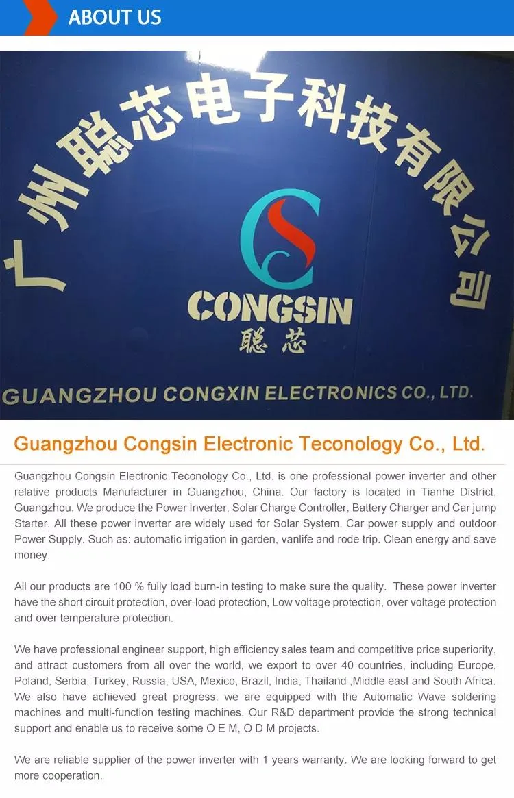 CONGSIN 60A DC to DC Converter 24V 12V High Efficiency