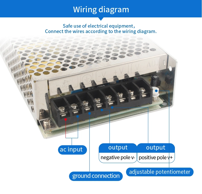 60W -15V Common Ground Four Way Output DC Regulated Power Supply for 3D Printer/ LED Light