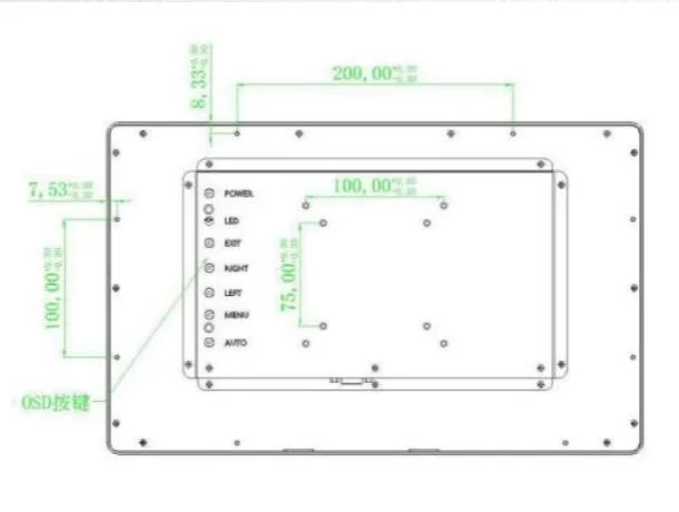 OEM ODM IPS Panel Advertising1920X1080 Touch Screen15.6 Inch Full Viewing Angle Monitor LCD Display for Laptop, Mac, Phone, xBox, PS5- USB C &amp; HDMI Connectivity