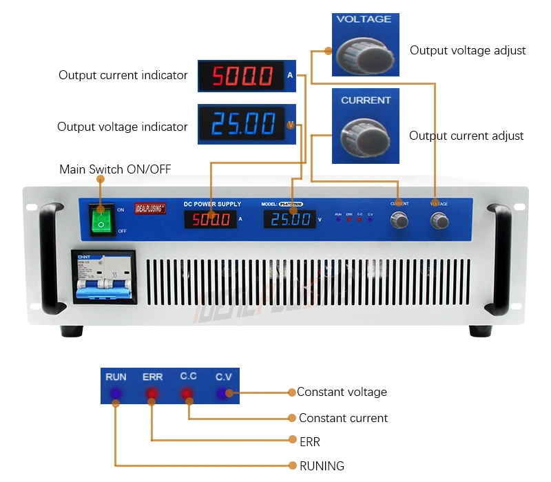 Good Quality AC to DC 12V 100A 200A 333A High Power DC Power Supply 4000W with Digital Display