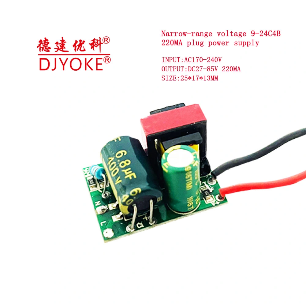 Uni-Voltage Dtq 220mA Constant Current DC 27-90V LED Driver for T8/T5 Sunlight 02