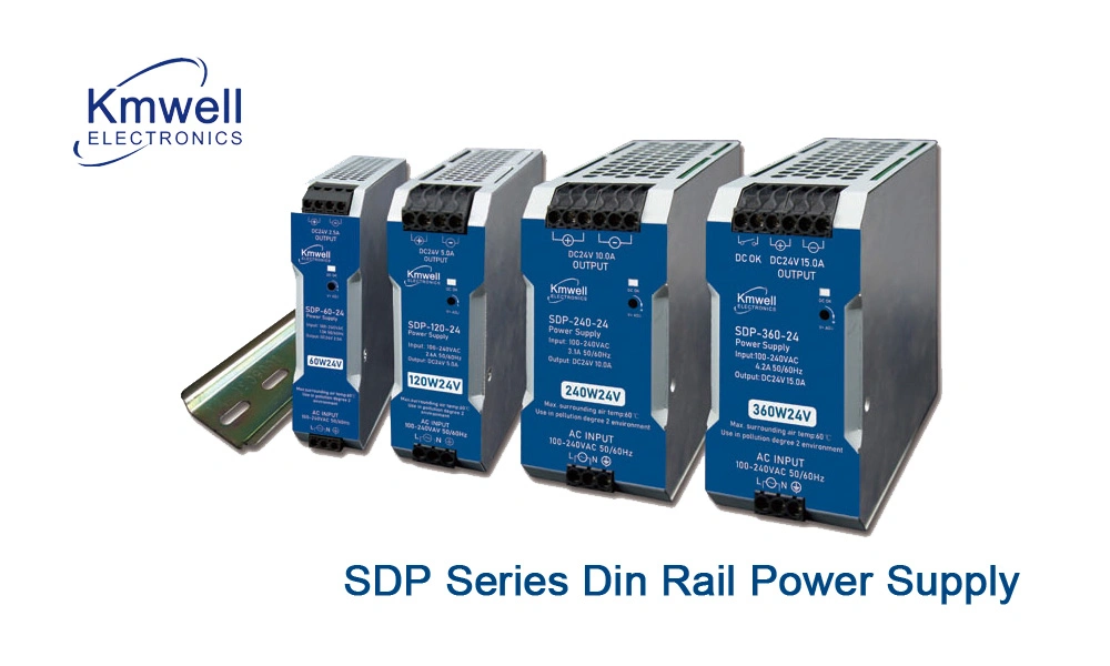 Industrial Switching Power Supply DIN Rail Installation Sdp-120-24 120W24V SMPS Power Supplies for for Automation Control