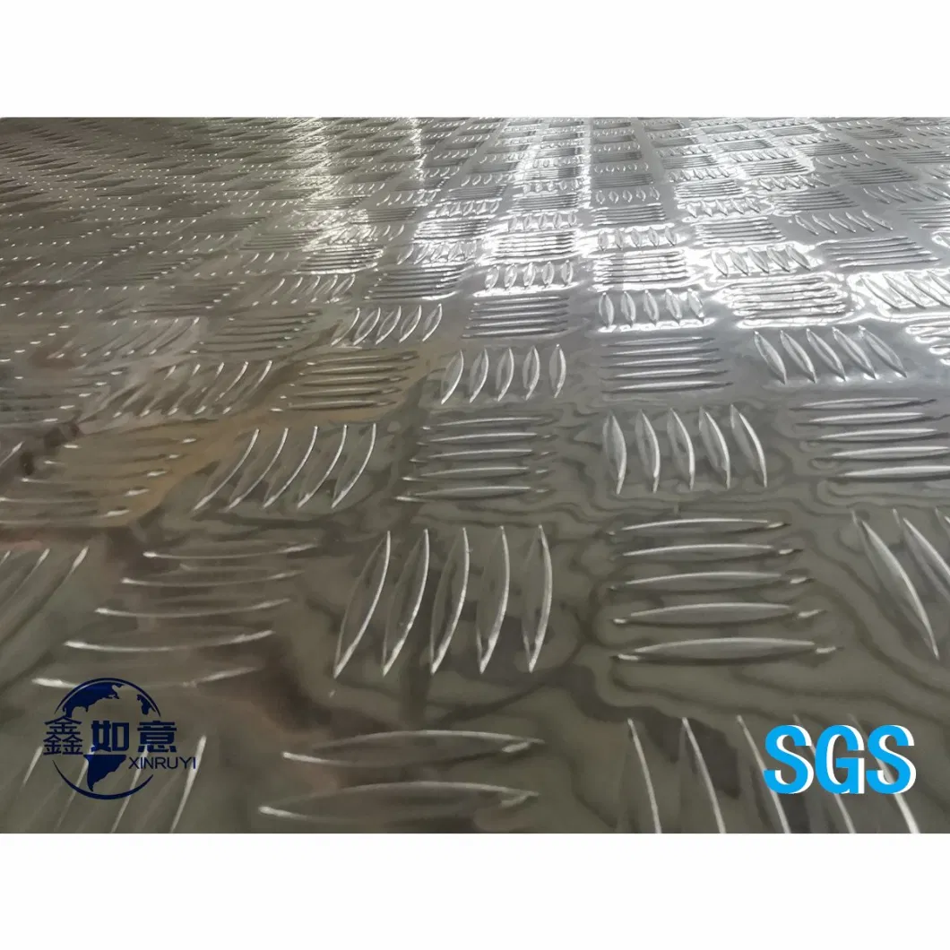 Customized Aluminium Checkered Embossed Aluminum Round Circle Disk Alloy Sheet