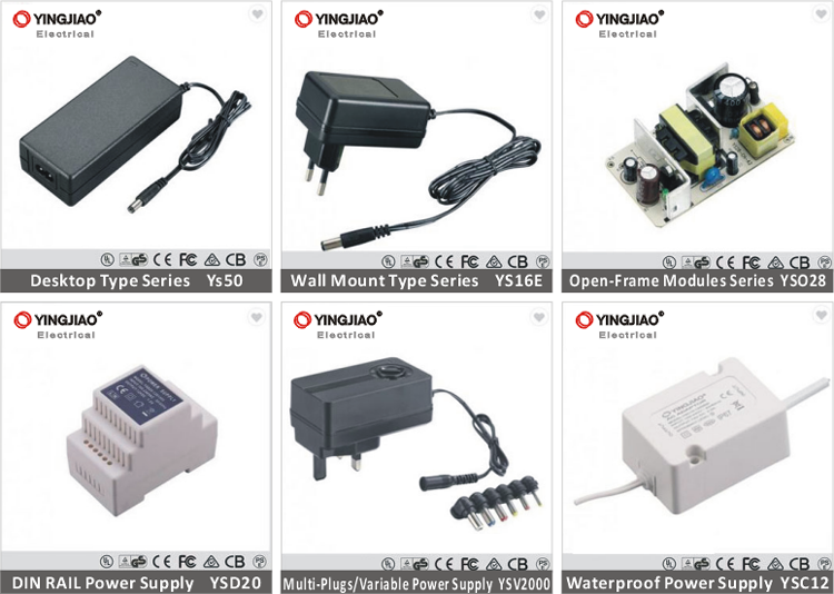 6/12/25 Watts Power Adapter, USB Power Adapter, Switching Power Supply