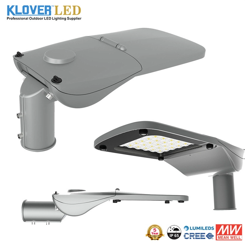 Factory Direct Selling Photocell Sensor 50W 100W 150W 200W LED Street Light Fixture Meanwell Driver 5 Years Warranty