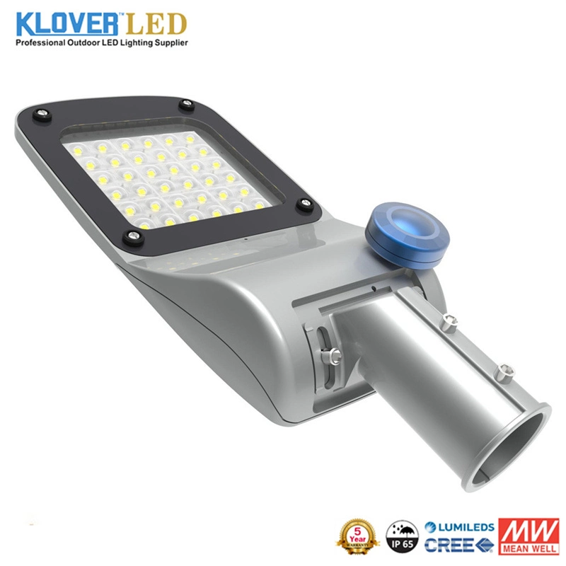 Factory Direct Selling Photocell Sensor 50W 100W 150W 200W LED Street Light Fixture Meanwell Driver 5 Years Warranty