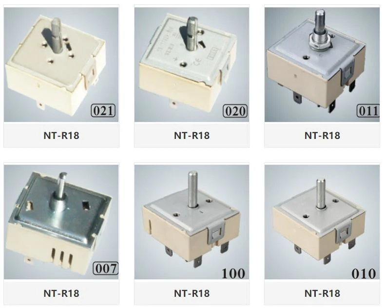 Rule Nt-R78-a Series Infinite Switch with Rated Voltage 250V, 110V and Rated Current 16A, Energy Regulator, Infinite Switch, Energy Switch