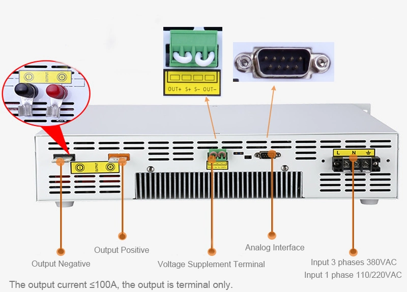 High Frequency 12V 300A Power Supply Regulated Industrial Electrolysis DC Power Supply 3600W for Electrical Equipment