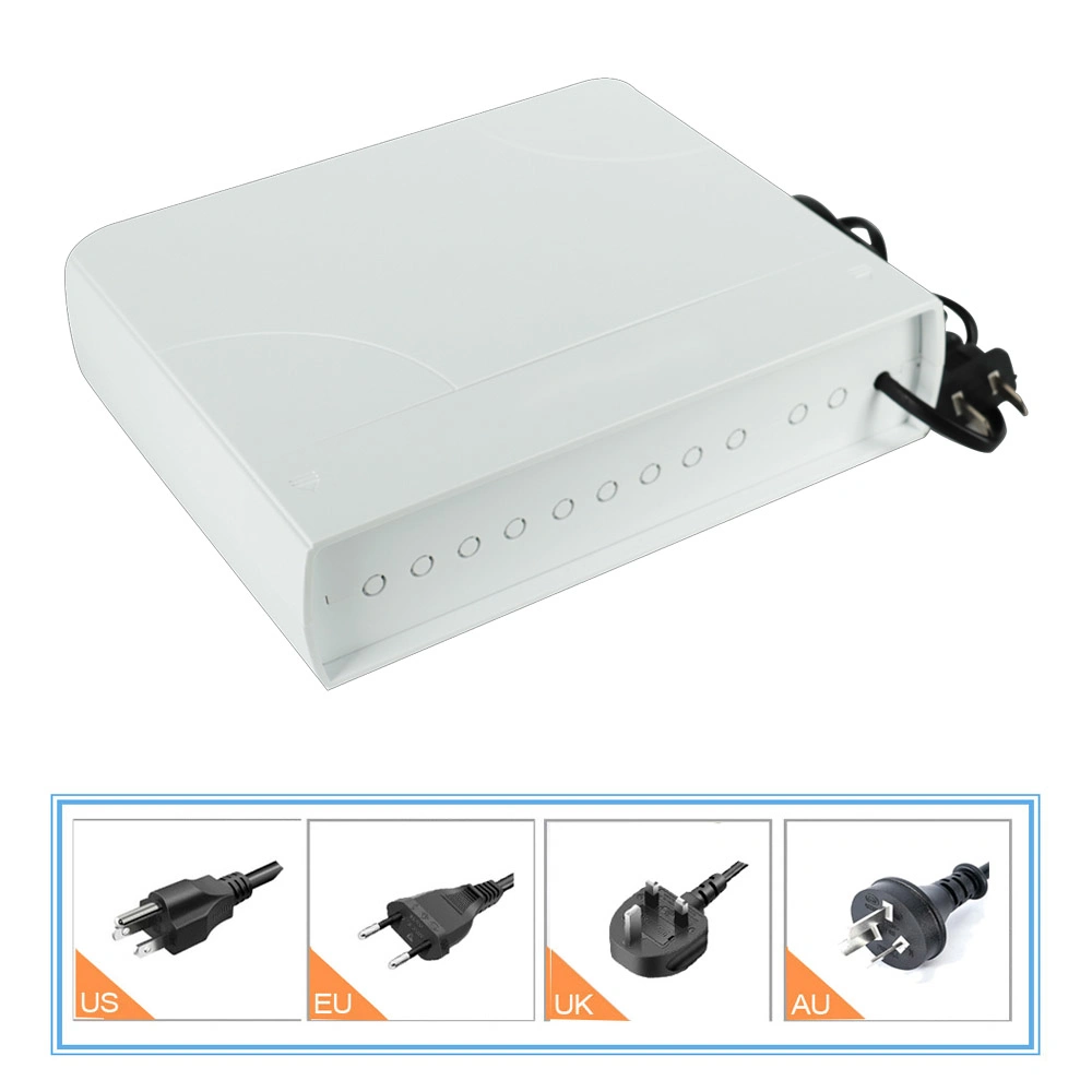 Ethernet Media Converter Camera System Switch with 48V Switching Power Supply Hikvision Dahua IP Camera