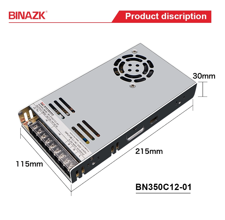 Bina 110V/220V Input 350W 12V 29A Output AC-DC Switching Power Supply SMPS