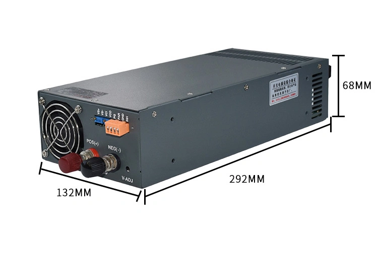 1500W Switching Power Supply DC Adjustable RS 485 Communication Power Supply S-1500-60V 25A Full Power