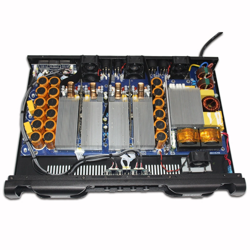 K4-800 Class D 4 Channel Amplifier Audio 800 Watt 1u Power Amplifier Sound System