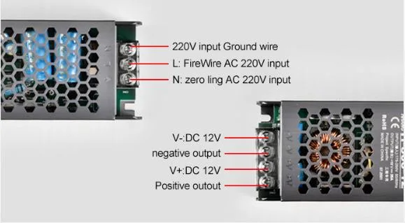 ODM Indoor12V 24V LED Driver for LED Light