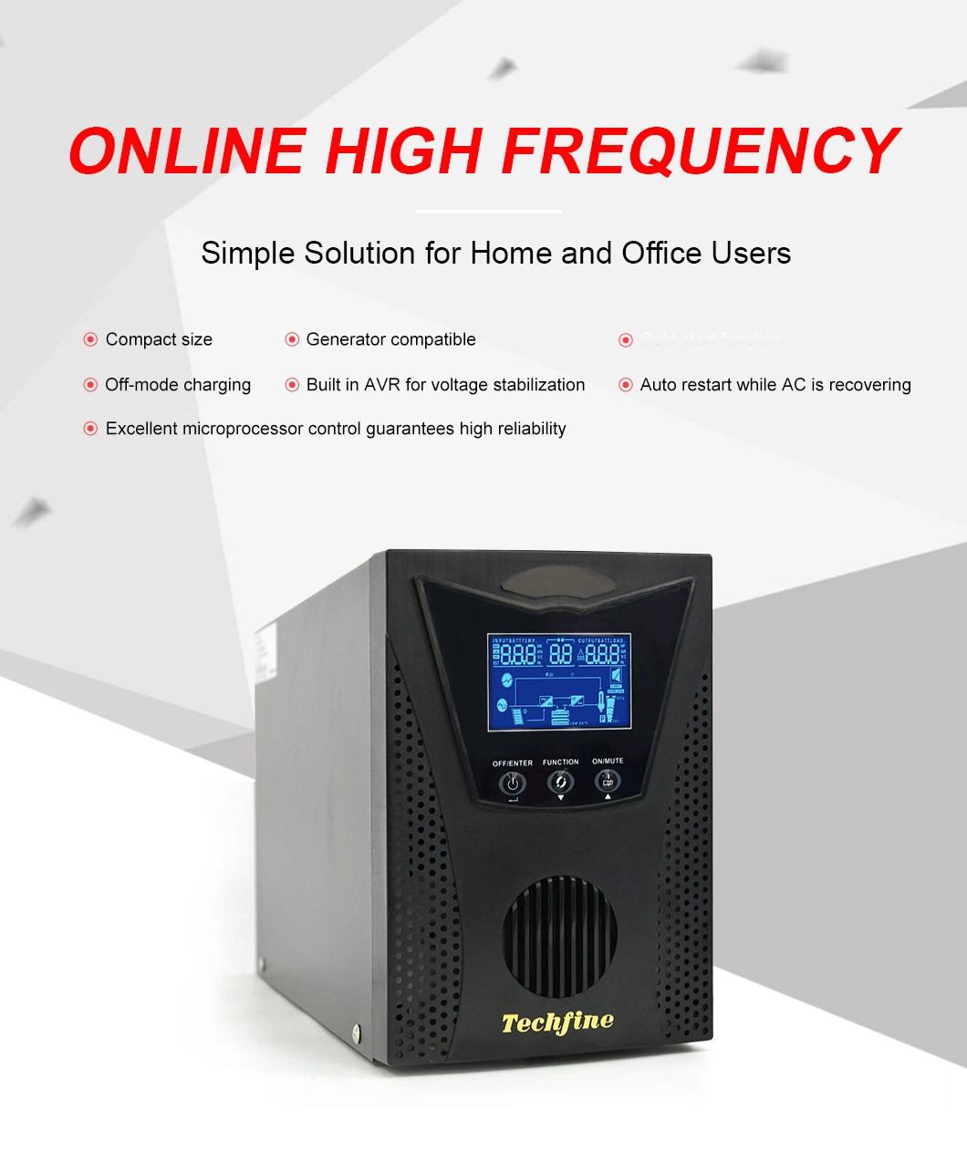 CCTV Camera Usage Mini UPS Current&Voltage Protection Uninterruptible Power Supply 8 to 16 Hours Working Time