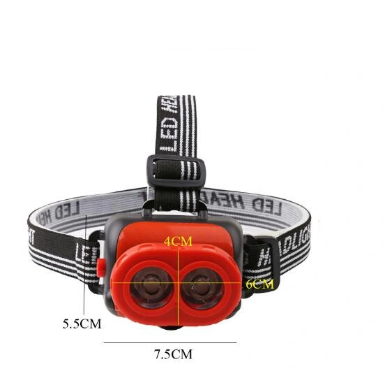 Light Weight Dry Cell Camping Headlamp LED