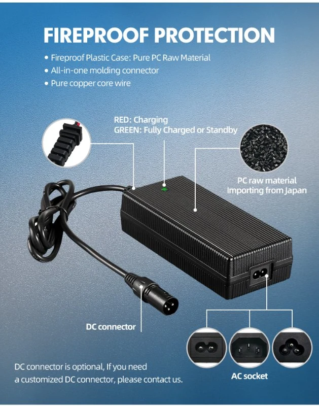 High-Quality UL PSE RoHS Reach Certificate 12A 24V Power Supply Adapter
