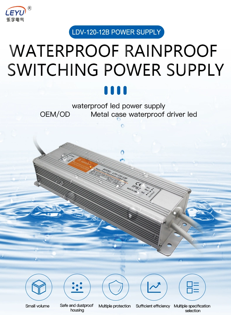 Single Output Waterproof SMPS with IP67 Certification Approved