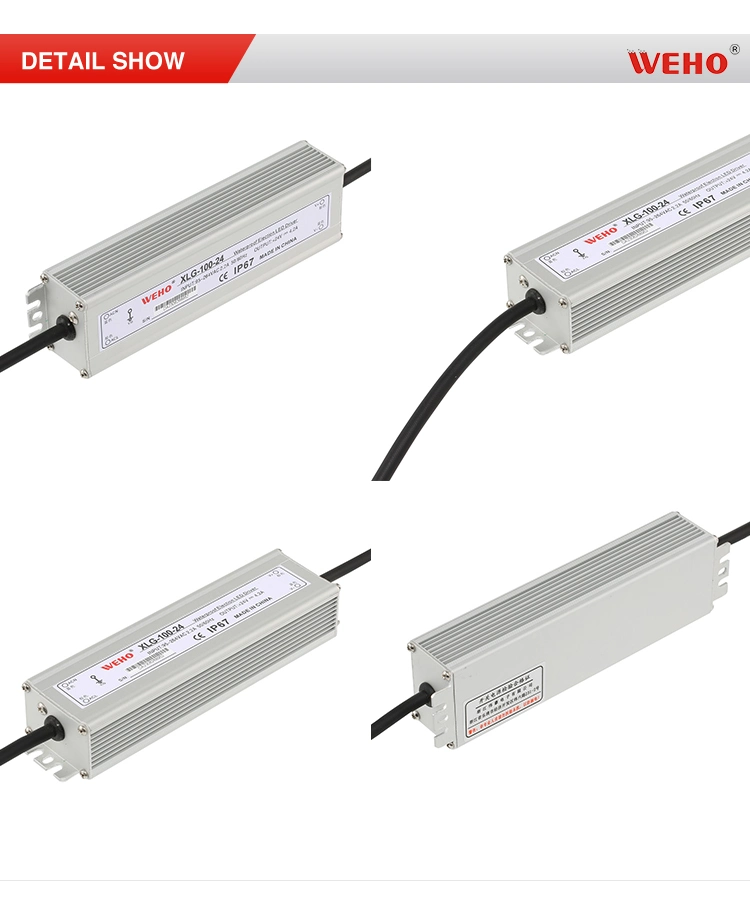 Weho Manufacturer AC to DC Waterproof 120W 24V 5A Power Supply LED Driver for Lighting Project
