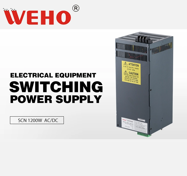 Industrial Power Supplyce RoHS Scn-1200 1200W 5V 12V 15 V 24V 48V 100 AMP AC to DC Switching Power Supply