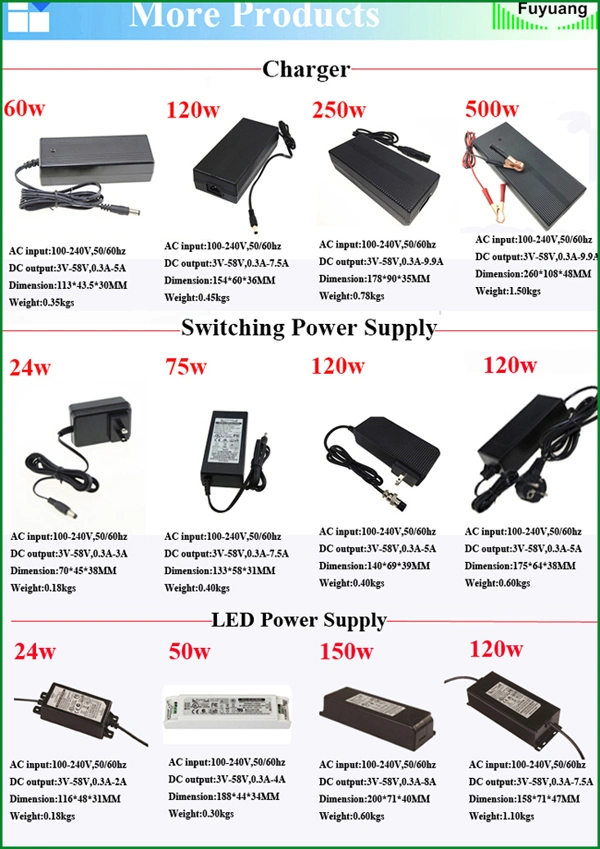 Fy4802000 48V 2A Switching Mode Power Supply for Laptop Computer