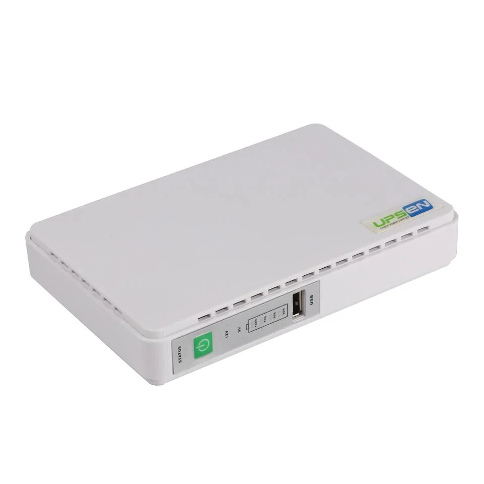 Portable DC Mini UPS for WiFi Router Mini UPS 5V 9V 12V 15V 24V Poe Mini DC UPS