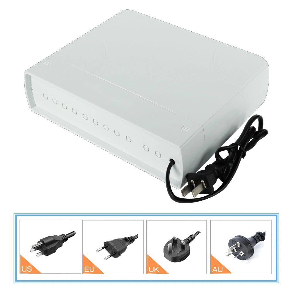 8-Port Gigabit Poe Switch Power Supply for IP Security Cameras and Nvrs