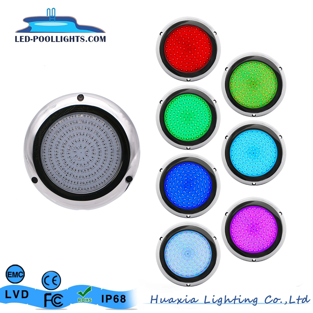 Newest 12V RGB 6W 8W 18W Surface Wall Mounted LED Swimming Pool Lamp