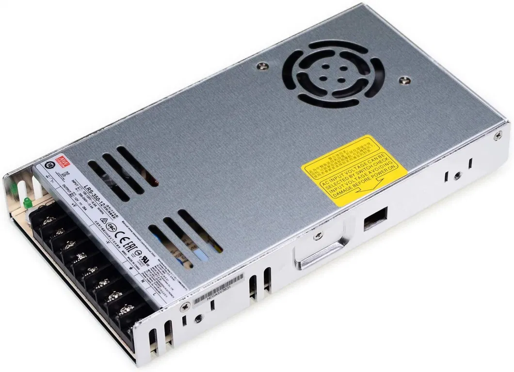 Lrs-350-12 DC Switching Power Supply 12V 29A 350W for CCTV, Computer Project, 3D Printer, LED Strip Light, Router