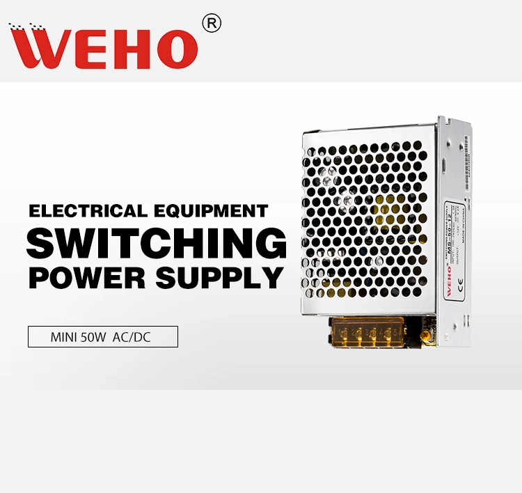 Switching Power Supply Ms-50-5 50watt 5V AC to DC 5A 10A Constant Voltage Single Output Power Supply