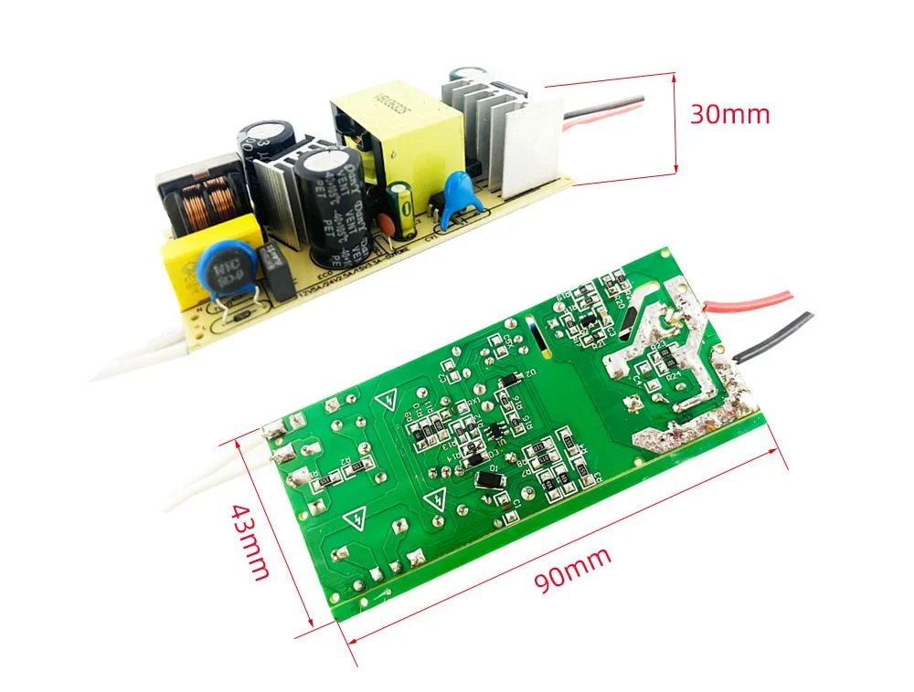 220V Step Down DC 24V 2A Open Frame 48W Switching Power Supply Module 03