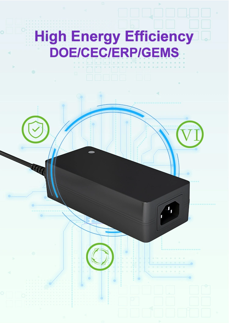 12V 15V 18V 24V 30V 36V 48V 4A 5A 6A 7A 8A 10A 15A 20A Desktop Power Adapter EMC FCC UL cUL PSE GS Ukca SAA C-Tick Kc Kcc Desktop Power Supply